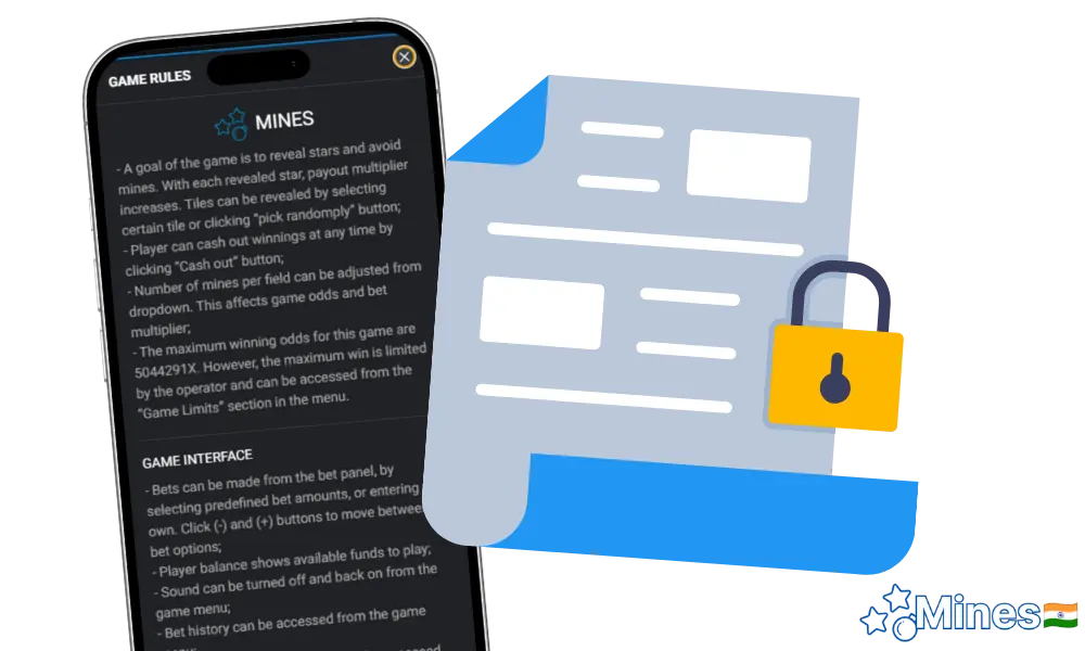 Mines Game collects certain user data