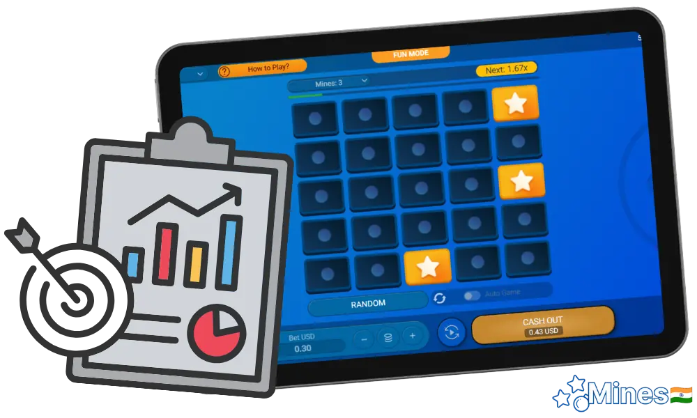 What are the strategies for playing Mines